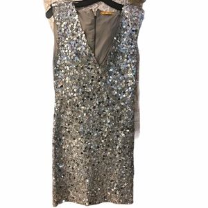NWT Alice + Olivia shimmer dress